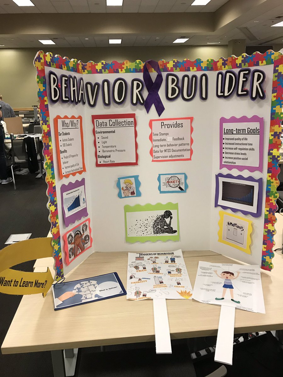 JessTeachesASD's tweet photo. We are putting the finishing touches on our project! #teachershackforgood #hackingforautism https://t.co/YicwbMBwJl