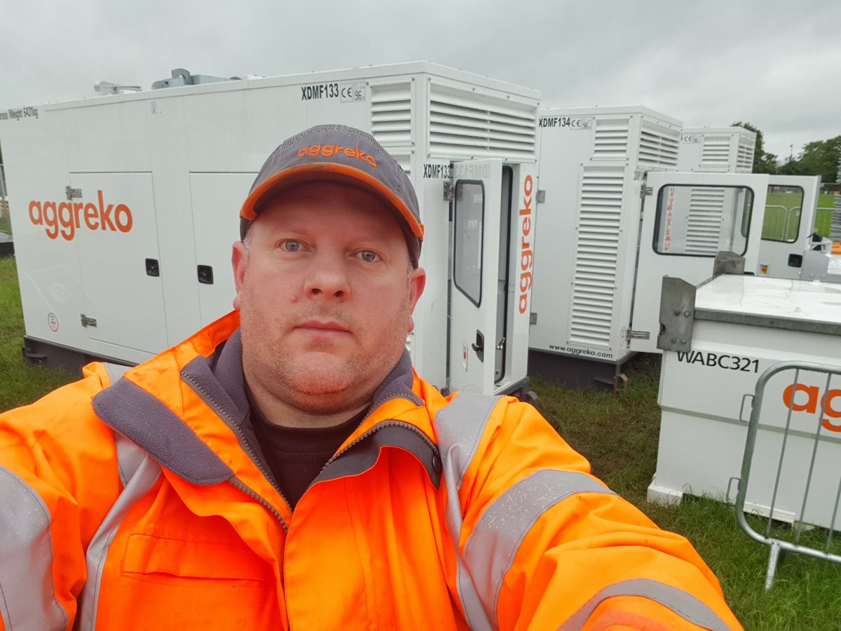 FarnesShaun's tweet photo. Helping setup synch sets at Glastonbury 2019 https://t.co/FAqy4FzlCY