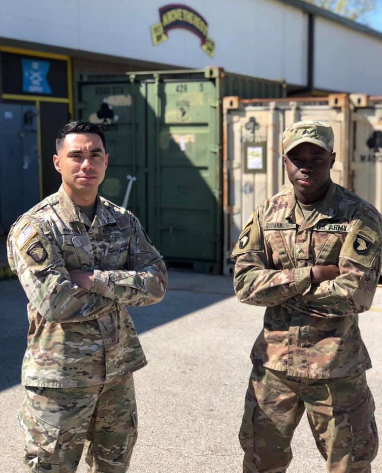 GoArmyDFW's tweet image. SSG Butler aka #BeastMode Fitness studs are built not born and the #USArmy can help. So hurry up and hit me up for that summer body courtesy of your #DrillSergeant 😅💪🏽 #Gainz #ArmyRecruiter