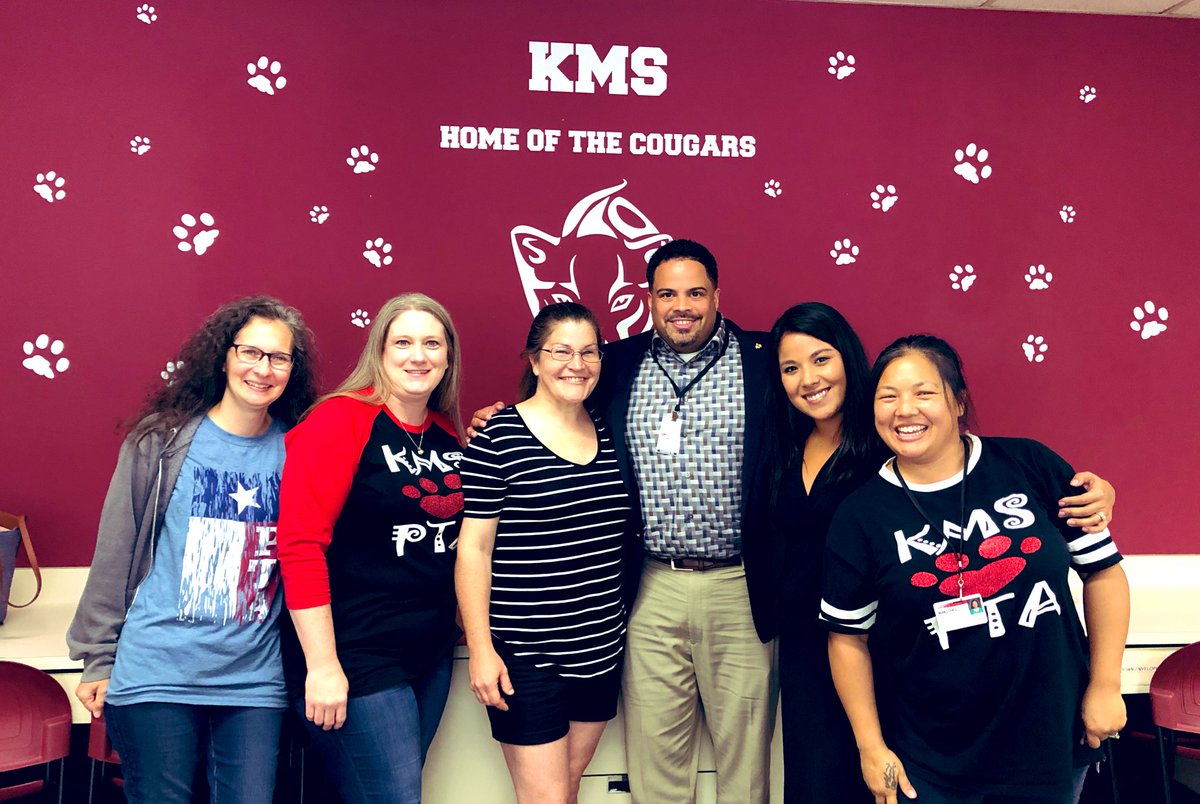 HumbleISD_KMS's tweet photo. KMS PTA Board is planning an exciting year for students and staff! #TXstatePTA https://t.co/d3cDaPRgKc