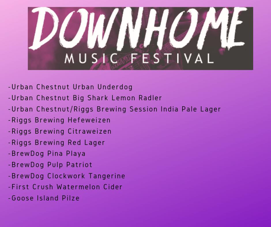 skeffdist's tweet photo. Check out all of the craft beers that will be at the Downhome Music Festival weekend July 26th &amp; July 27th in Springfield. 
#dowhomemusicfestival #shoplocal #budweisersponsors #ThisBudsForYou https://t.co/x3cP0NdiPc