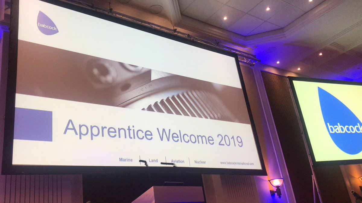 Honoured to be at the Babcock Apprenticeship welcome evening for @cityplym. Excited to support training the next generation of engineers.