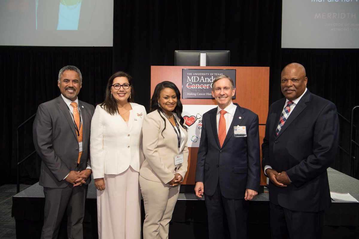 ppisters's tweet photo. Privileged to meet with leaders from across the nation at the National Healthcare Diversity Conference @MDAndersonNews today. I am encouraged and inspired by the discussions aimed at enhancing and improving diversity and inclusion at hospitals and health care systems. #endcancer https://t.co/BWqRU1WIiQ
