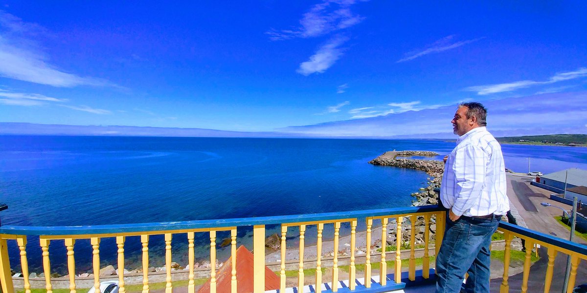 On top of the world? well not exactly...but close! If you wana see this amazing view first hand, go see George at the #ThorndykeInn in Grand Bank. #TourismMatters #QualityMatters #CanadaSelect