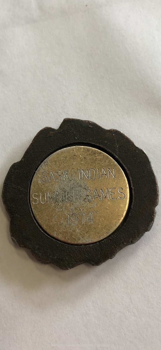 devobernatchez's tweet image. The first Tony Cote @fsinations summer games were hosted in July 1974 on the Cote Reserve , my friend &amp;amp; #LLRIB member Sam bird (Athletics) competed there and found his medal to compare with my Sons Silver in golf this year at Flying dust.