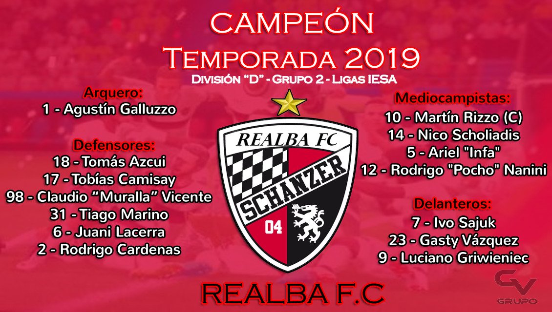 RealbaOfficial's tweet photo. Fin de un ciclo, fin de una gran temporada, se cumplió el objetivo de ganar nuestra primer estrella. Esto es un logro de la gran FAMILIA que es este plantel. Aquí están cada uno de ellos, dueños de la historia de #Realba. Felicitaciones a todo el plantel por el título! 🖤♥️🖤 https://t.co/deYjSDSnkN