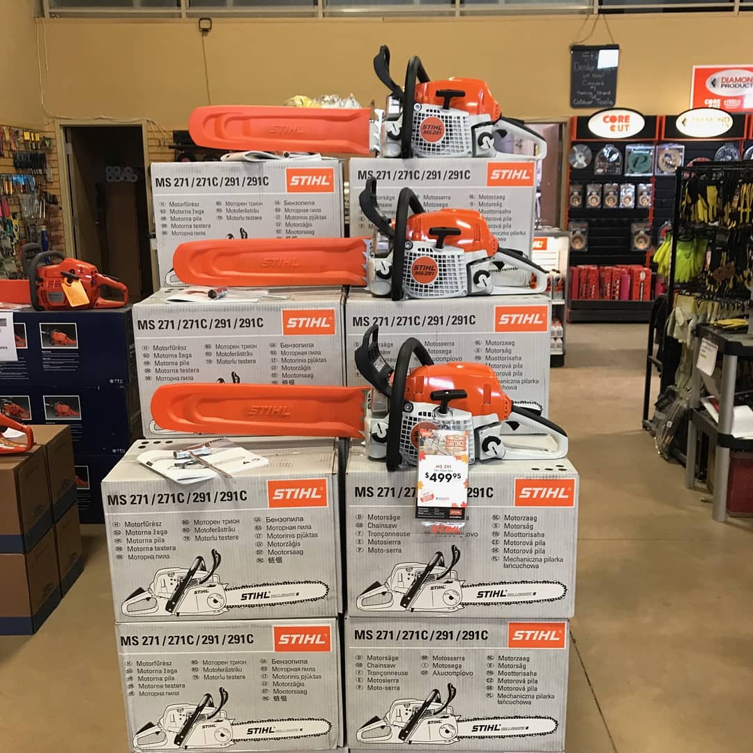 therentitstore's tweet image. Need a great gift idea or just want to buy yourself a new chainsaw?

The #Stihl #MS291 chainsaw is on Sale now at #Saskatoon's Stihl Superstore!

Stop by &amp;amp; get yourself one while quantaties last.

#yxe #sask #sk #chainsaw #stihlsuperstore #lakeland #wood #giftidea #outdoortools