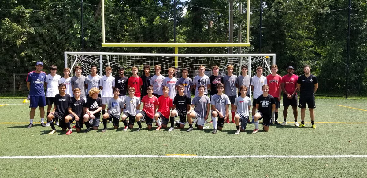 KempSoccer's tweet photo. High school clinic complete! Huge thanks to @HMHSBoysSoccer for putting in some work earlier this morning!
Looking for forward to watching you play this season!
#KempSoccerDevelopment #NewJerseySoccer https://t.co/51DuoBDbIW