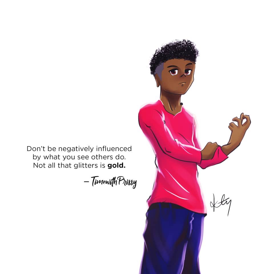 With_Prissy's tweet photo. We’re mostly moved by what we see but not all shining stuffs are the diamonds we perceive to be! Be in your race than keeping scores of others! #timewithprissy @ImaginovaC @EA @muse_africa @MuseumModernArt https://t.co/m4KvfC1Dcn