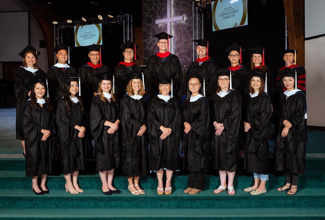 WesternSeminary's tweet photo. Congratulations to the Class of 2019, San Jose Campus!
May the Holy Spirit work in and through them mightily.
#WesternSemGrad2019 https://t.co/zR6LB84WUa