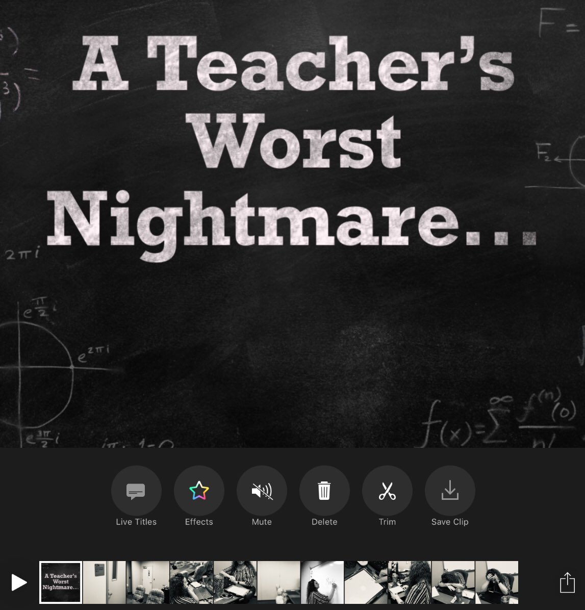 ms_austin_5th's tweet photo. I had SO much fun creating a silent movie with @AppleEDU clips! @gigemkp #creatingwithclips #dpisdtech #techyteacher #funinfifth https://t.co/toueMvapbE