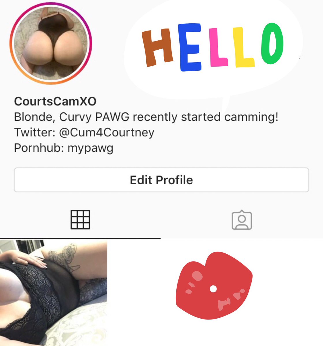 Cum4Courtney's tweet photo. Can you help me boost my instagram followers? ❤️ #pawg #fatass #camgirl #cammodel #makemewet #thick #bbw #blonde #curvy #porn https://t.co/R36AWWtZEZ