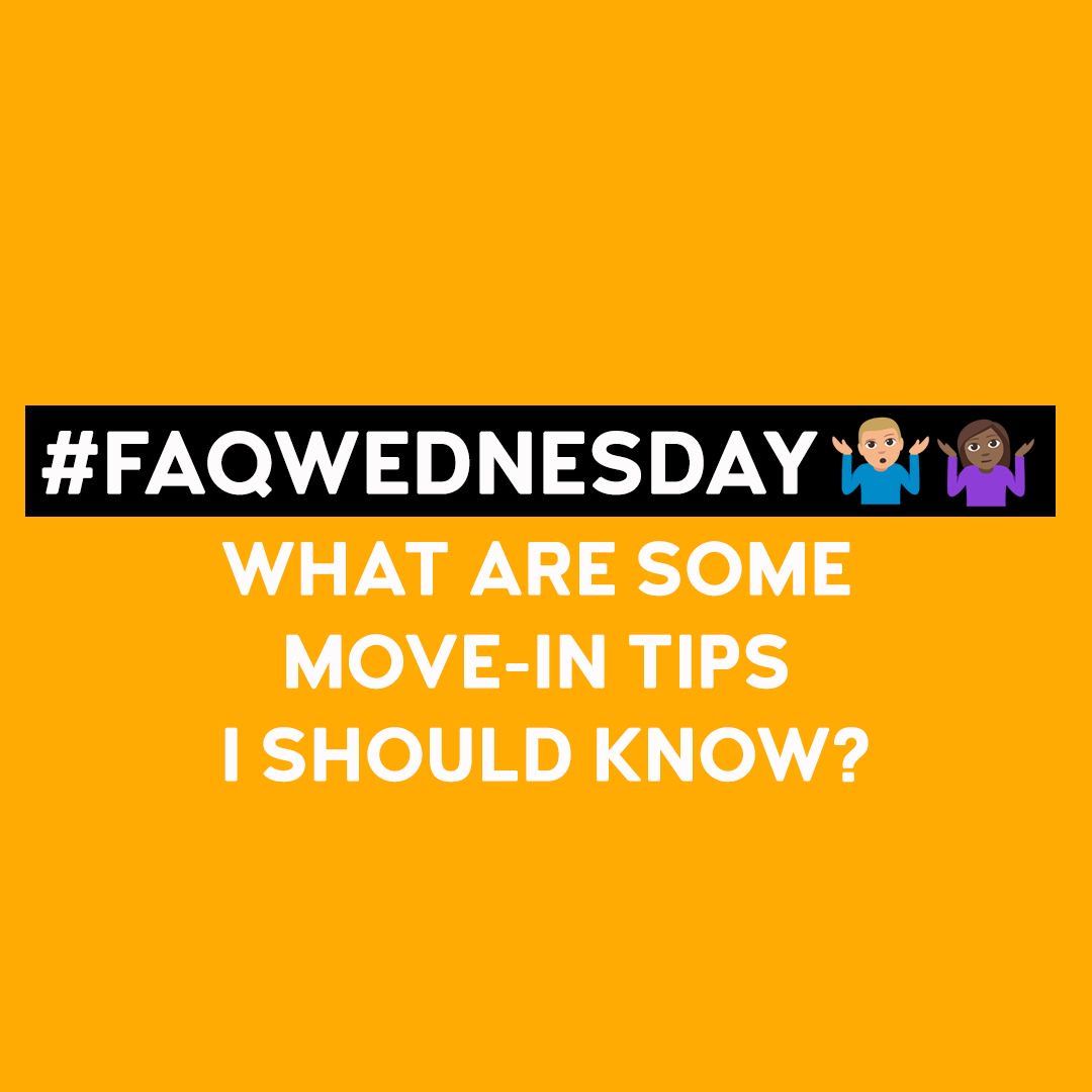 bscadmission's tweet photo. Move-In Day is just 30 days away!!!
For today's #FAQWednesday, check out some Move-In Tips everyone should know #forwardever #bscadmission #MoveInCountdown #August23 #NewHilltopHome https://t.co/XxEgqWk5kl