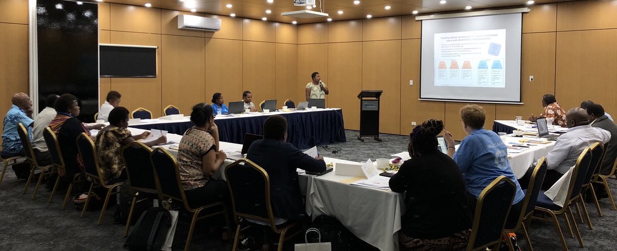 HMHB_Burnet's tweet photo. Fantastic time reporting back some of our early results to #ENB research advisory group. Thank you 🙏 to #ENBPHA #CatholicHealth #Nonga for engaging discussion on next steps and strong support for our #partnership #implementationresearch @pngimr @BurnetInstitute @KirbyInstitute https://t.co/Ikh3Ye7fTn