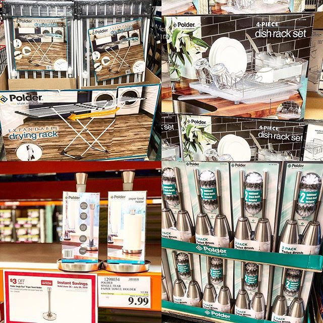🙌 All 4 @polderproducts are on sale thru 7/28! If you need any of these item get them before this Sunday!
.
👚👕Expandable #DryingRack: $6 off now only $31.99!
.
🙌 Brushed Stainless Steel Single Tear Paper Towel Holder: $3 off now only $9.99!
.
🚽St… ift.tt/2YdGzFX