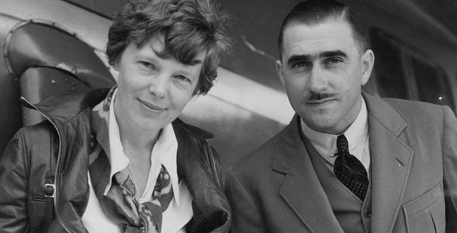 amelia earhart and paul mantz