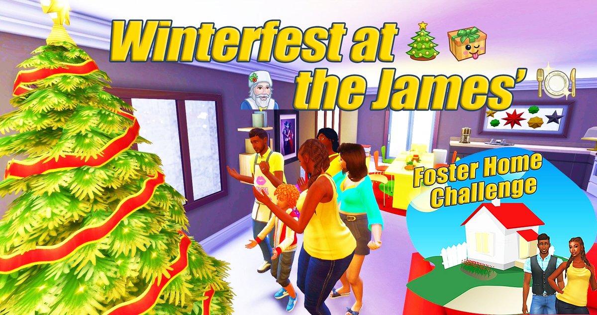 SimsPlayhouse's tweet photo. 🚨🎞️NEW VIDEO ALERT🎞️🚨
Foster Home Challenge
Pt 22 - 🎄 Winterfest at the James' 🎄
LIKE 👍, COMMENT 💬, SUBSCRIBE✔!!!
https://t.co/BW3E6ncVAo
#SimsPlayhouse #Sims4 #FosterHomeChallenge #TheSims #smallyoutuber
#Sulani #TS4IslandLiving https://t.co/fA51CVUOui