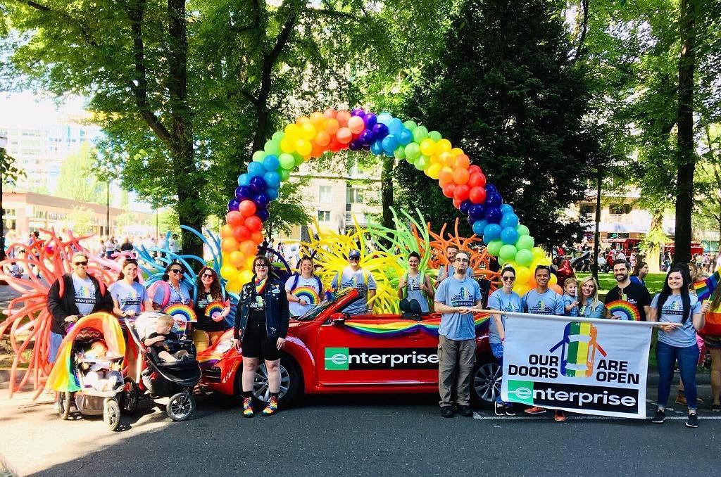 716Enterprise's tweet photo. Celebrating #PrideMonth at Enterprise https://t.co/5D2mWXdbtj