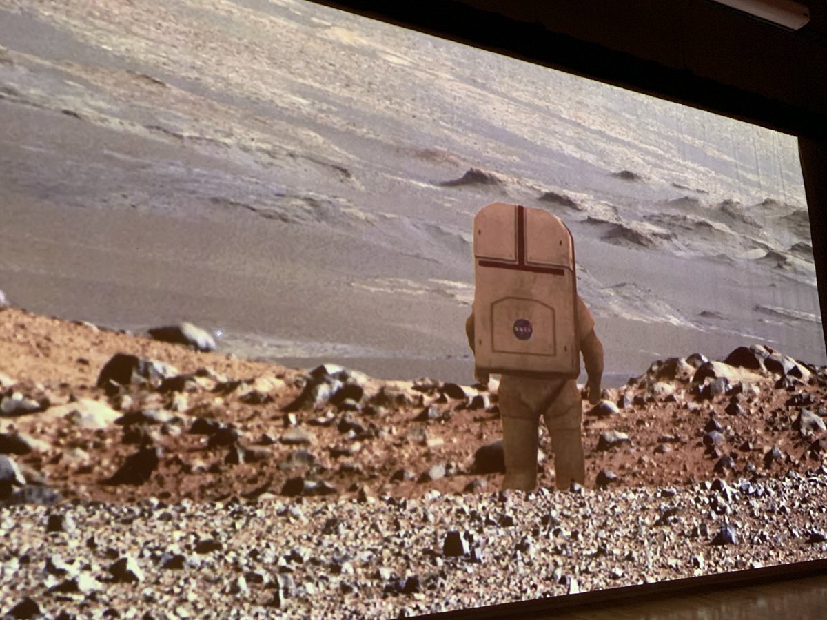 Aaliya_UK's tweet photo. Interesting evening @mac_birmingham on The Mission: Occupy Mars! Enjoyed being a part of #MoonFestBrum to celebrate #Apollo50th ! Thank you for all your hard work! 🚀 🌏 🚀 https://t.co/3A3BY1Cq9i