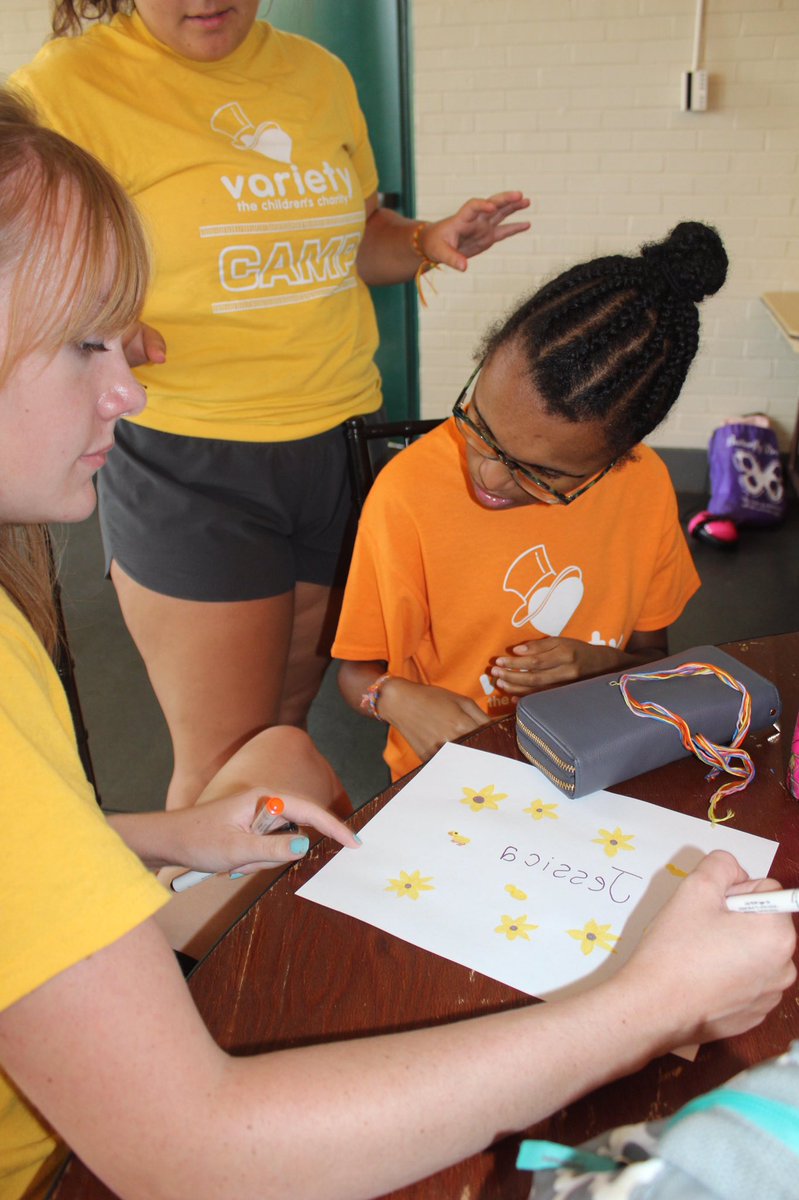 VarietySTL's tweet photo. First, we drew our designs with special markers. We made these shirts completely our own!
#WUSTLFashion @SamFoxSchool #VarietySTLCamp #TeenCamp https://t.co/MuJrSjHSQJ