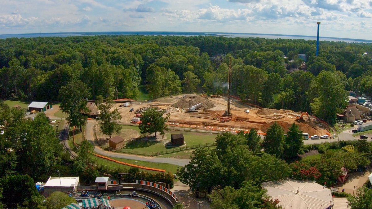 BGWFans's tweet photo. Here's a brand new aerial shot of the #BGWProject2020/#MMXX construction site from friend of @BGWFans & @ParkFansNetwork member, @JohnsonDylon! https://t.co/rj1TdPg6WQ