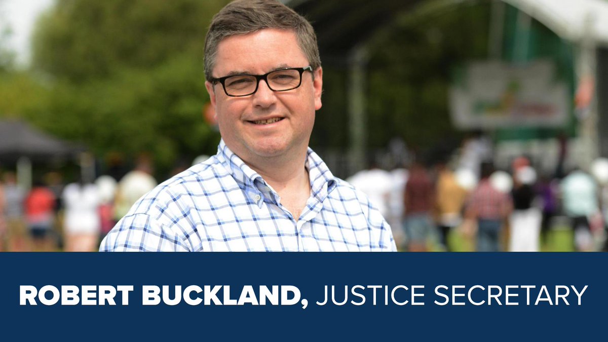 📢 Congratulations to <a href="/RobertBuckland/">Robert Buckland</a> QC, who has been appointed Lord Chancellor, and Secretary of State for Justice. 🔵🌳🇬🇧