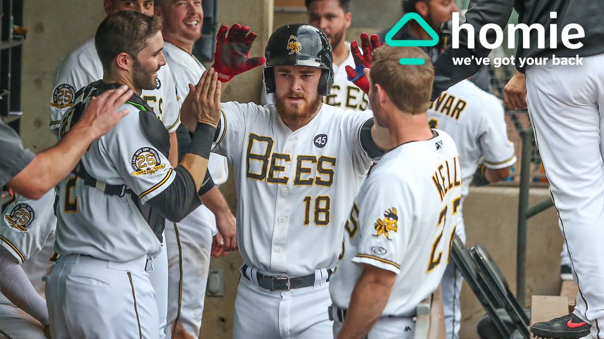 SaltLakeBees's tweet photo. The Bees set a new franchise record with 8 home runs in a game on July 23. The barrage was led by Jared Walsh who became the 12th player in franchise history to hit 3 in one game.
#HomieHomeRuns|@TryHomie https://t.co/brM7tP7eDm