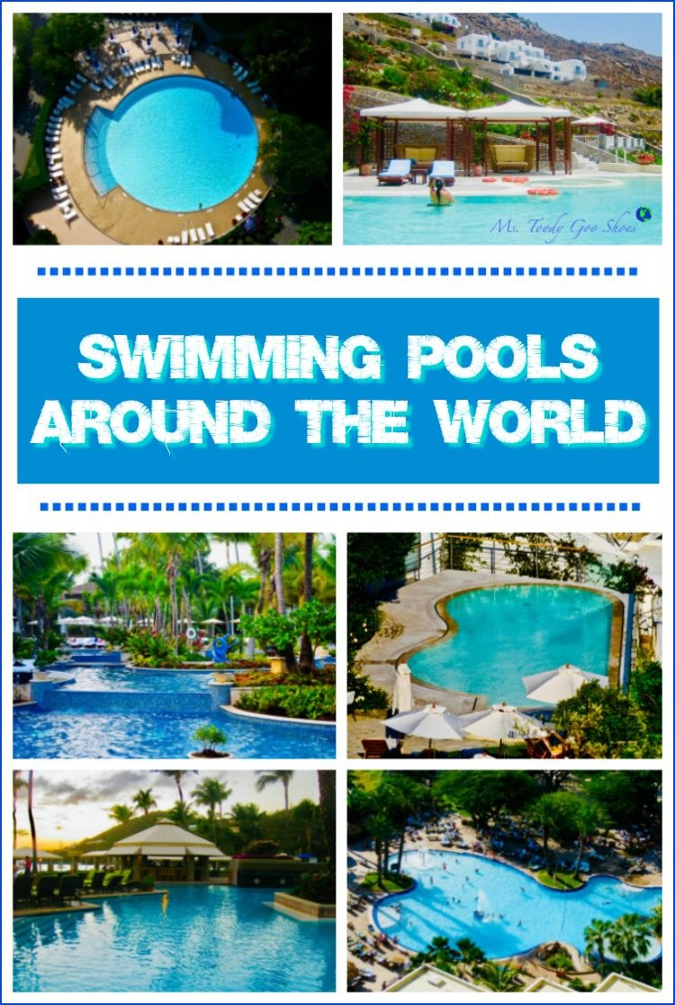 Which picture-perfect pool would you pick to plunge into? mstoodygooshoes.blogspot.com/2019/07/travel… #Pools #swimmingpools