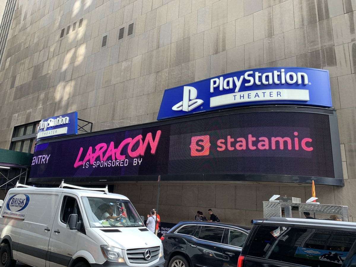 statamic's tweet image. #Statamic spotted in Times Square. 🔥