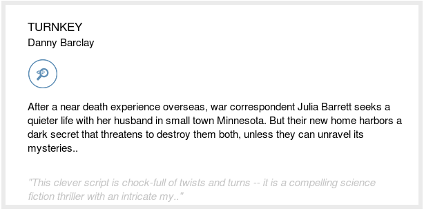 theblcklst's tweet photo. TURNKEY by Danny Barclay was one of the best scripts our readers read last week. https://t.co/dI4aBHCtAh https://t.co/iSAan4LJko