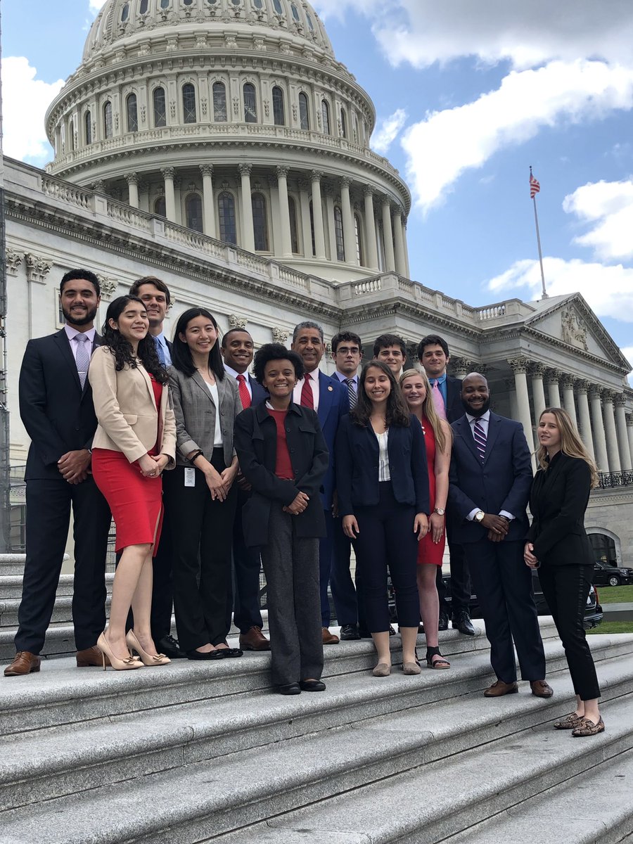 RepEspaillat's tweet photo. Creating the pipeline for #HouseStaffDiversity is critical. Thank you to each of the incredible talented young men and women interning in my Washington, DC office on behalf of #NY13. #SummerInternship #RangelFellow https://t.co/RZo8MyA9UX