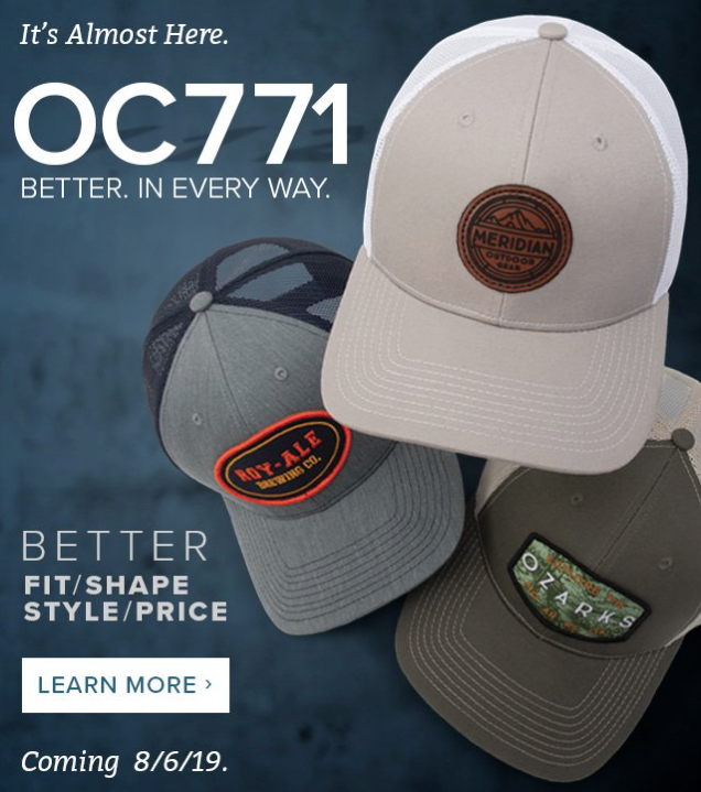 OutdoorCap's tweet photo. The countdown to our biggest release of 2019 has begun! #OC771 #UltimateTrucker ๐งข๐
https://t.co/NAFnr4sQxl https://t.co/zKVosMv4X4