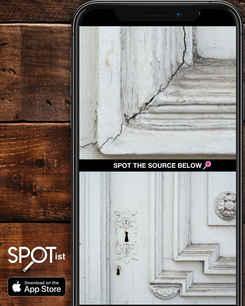spotist_game's tweet photo. There are a couple of corners that could the the solution to this ZOOM, take a closer look to find the answer. Got it? Great! You are one step ahead for our next game at 10 pm est. #spotist #zoom #zooms #puzzle #puzzles #game #games #crackedpaint #door #doorsofinstagram https://t.co/1aYjy9wJs1