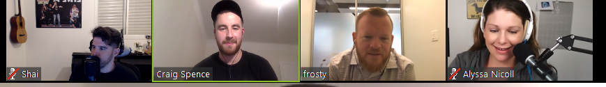shai_reznik's tweet photo. During @angularpodcast today, @phenomnominal brought a guitar, so I suggested we'll do #ngRap again, this time - the acoustic version, since we had both @aaronfrost & @AlyssaNicoll ... πΆππΈ
Did we do it or not? wait 'till you hear the episode...π€ͺ
@ngconf #ngconf https://t.co/jkFJWzrMmb