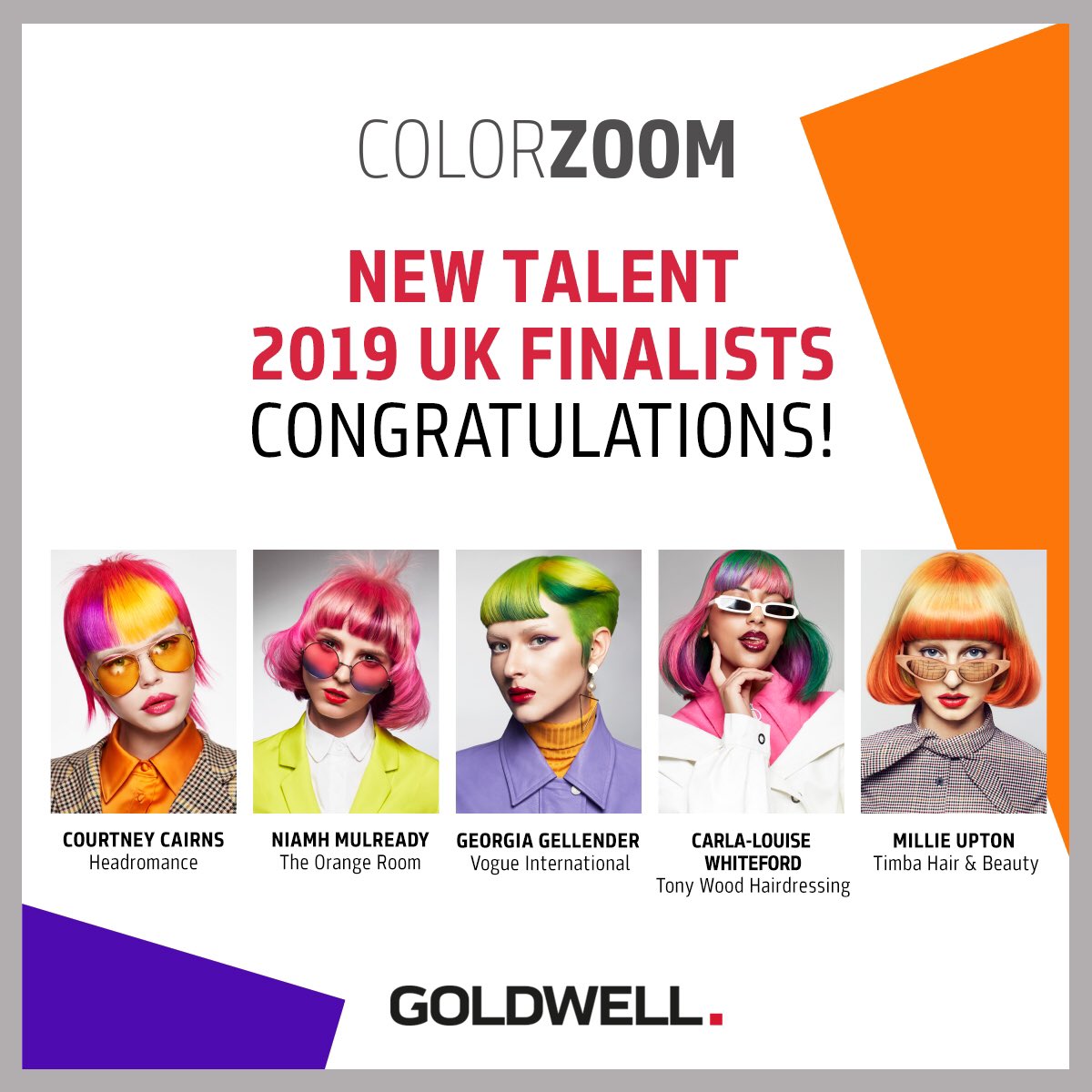 4 days to go until the #Goldwell #ColorZoom19 UK Final!!
So proud of Courtney making #NewTalent category!
Going for gold!!
🥇🏆 
<a href="/GoldwellUK/">Goldwell UK</a>