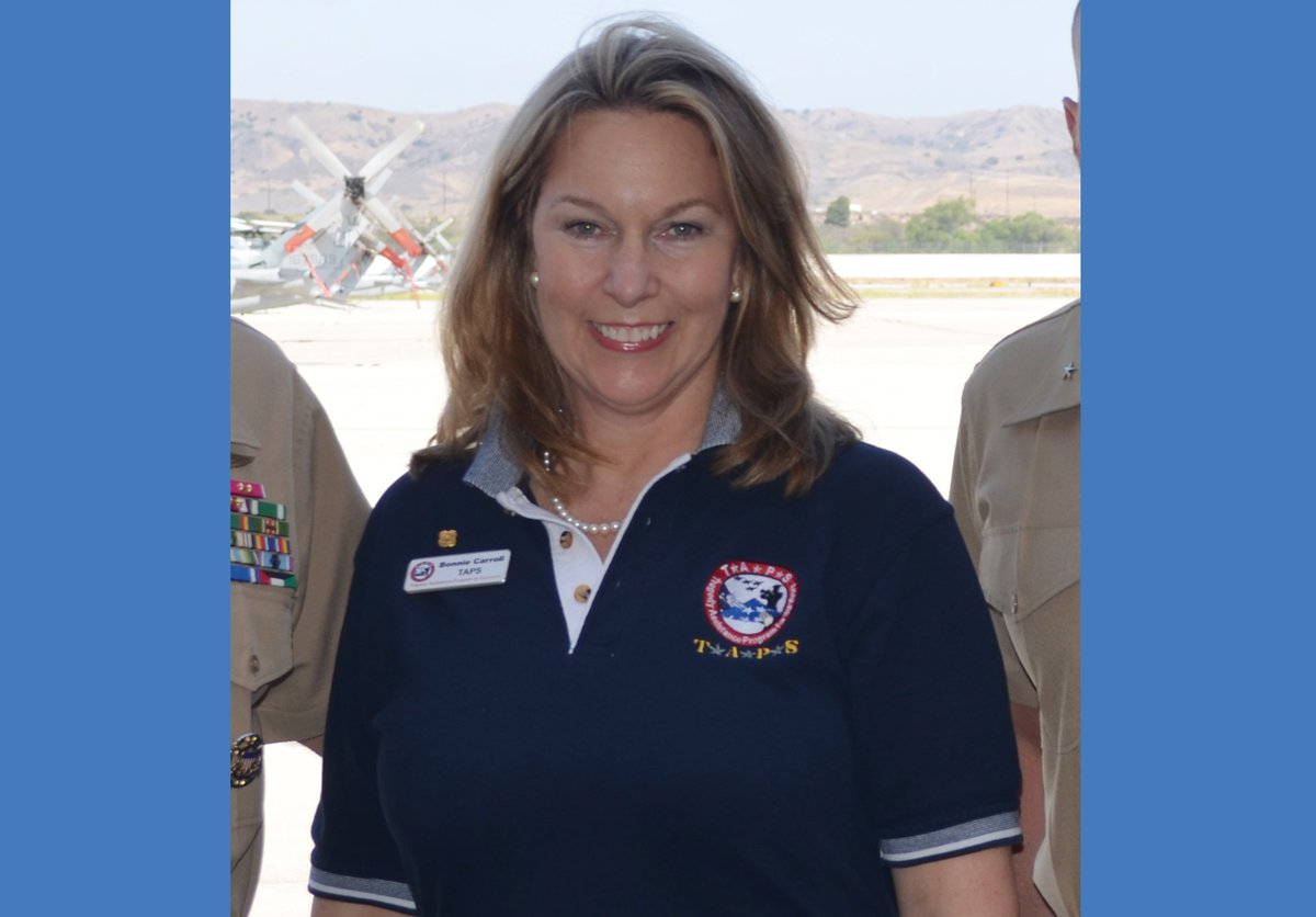 asymca's tweet photo. @asymca is honored to recognize Bonnie Carroll, the Founder and President of @TAPSorg, as an Angel of Honor for her service to military families. Carroll will be honored at the annual Angels of the Battlefield Awards Gala in October. #angels19 https://t.co/yLWdfJNL2c https://t.co/OCla5Dq300