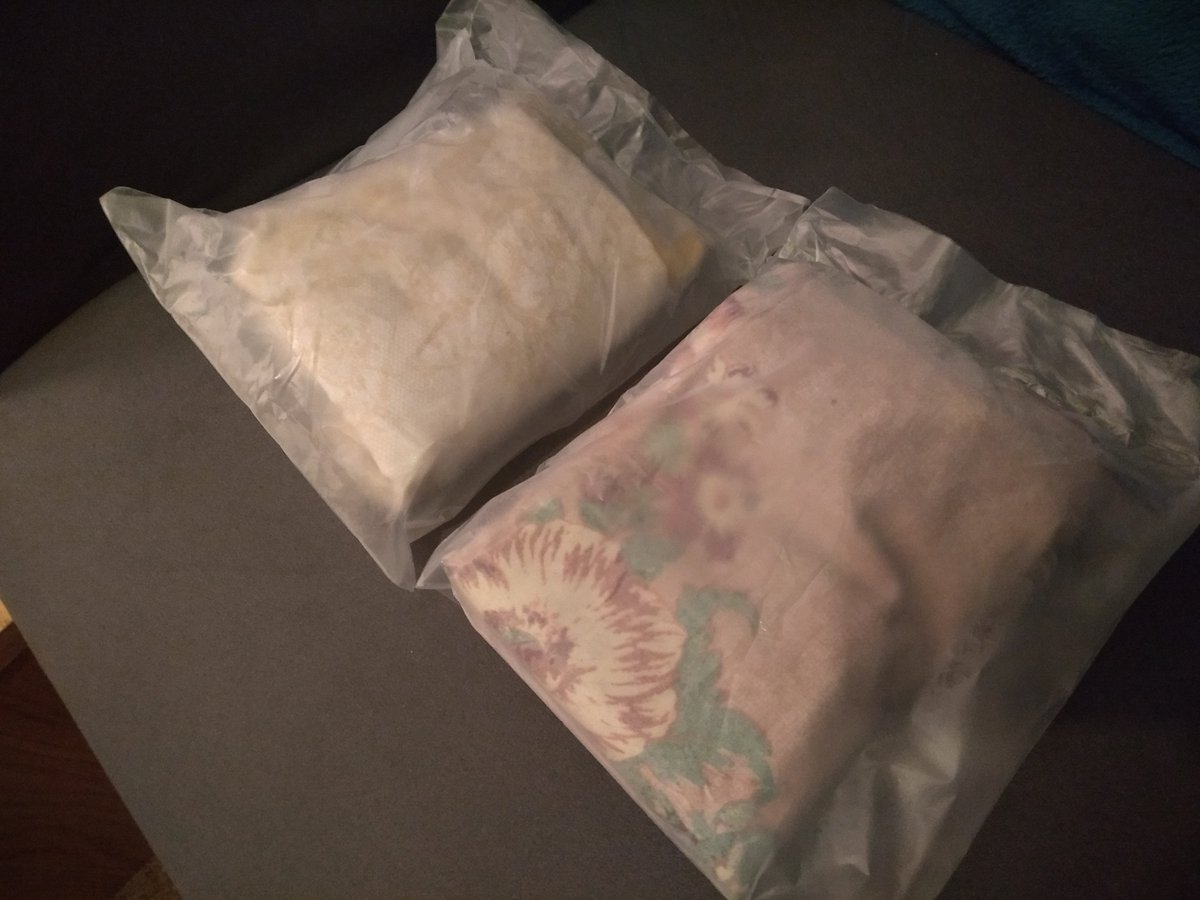 DoyleyDarley's tweet photo. Put mine & @gordononamity3 pillows in the freezer a few hours ago... Pretty much can't wait to get my head down! #hot #heatwave #scorchio #thisweatherthough https://t.co/bEvoOGysBA