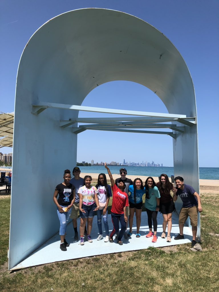 SheddLearning's tweet photo. Our teens enjoyed beautiful weather during the beach clean up and learned from @SheddResearch staff characteristics unique to sand dunes. #SheddTeenWorkStudy https://t.co/h4lrfIa3qA