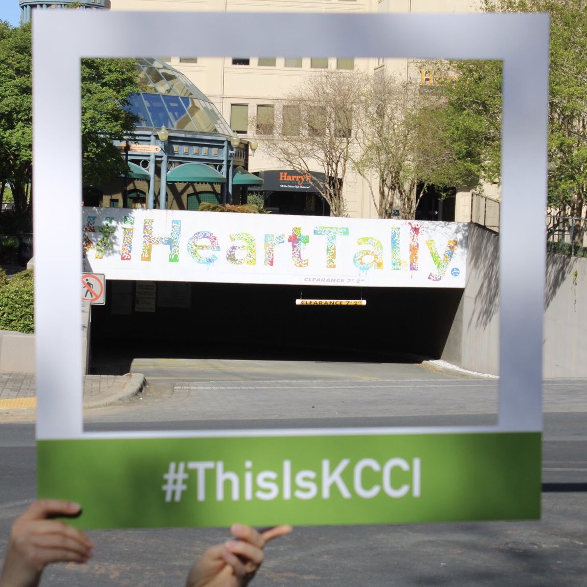 KCCItallahassee's tweet photo. Welcoming visitors to Kleman Plaza is a colorful reminder of the diversity of our city. The #iHeartTally mural was created with the help of Cosby Hayes, our 2017 KCCI Catalyst team, the City Commission and especially Gil Ziffer, and Sherwin Williams. #ThisIsKCCI https://t.co/G41FhAQDbA