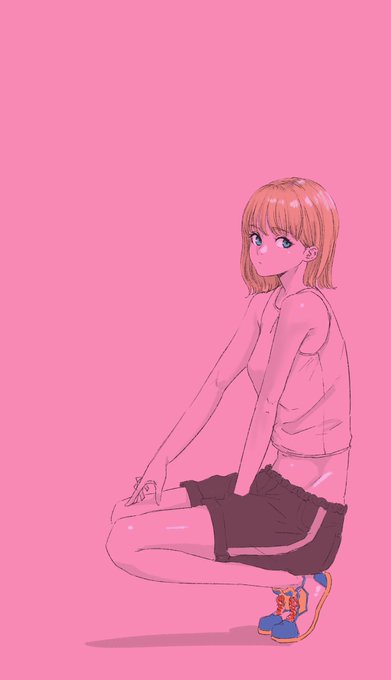 「女の子 タンクトップ」のTwitter画像/イラスト(古い順)