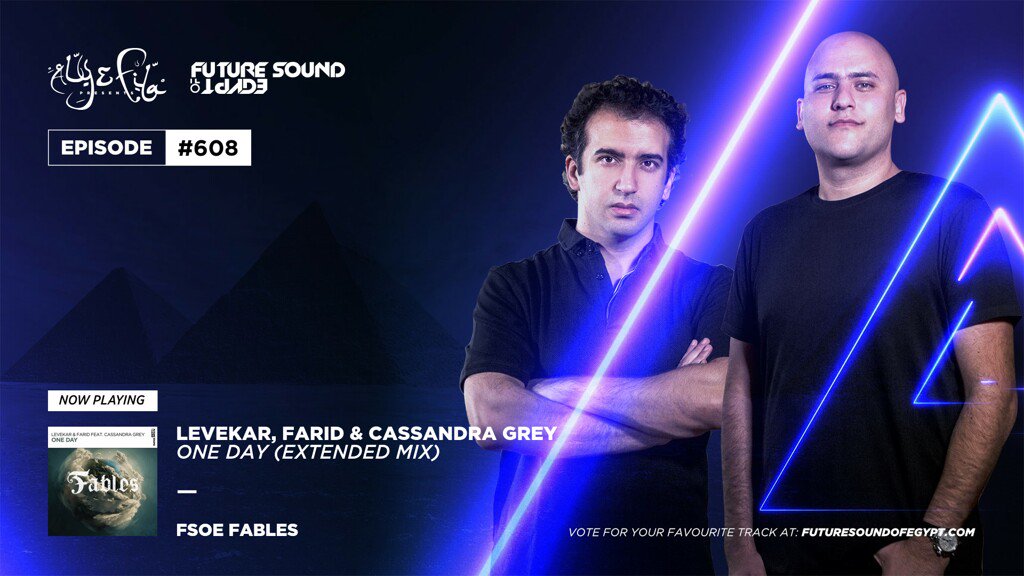 19. Levekar, <a href="/farid_music/">Farid</a> &amp; Cassandra <a href="/greymusic/">grey</a> - One Day (Extended Mix) [FSOE Fables] #FSOE608 youtube.com/watch?v=7TEjAn…