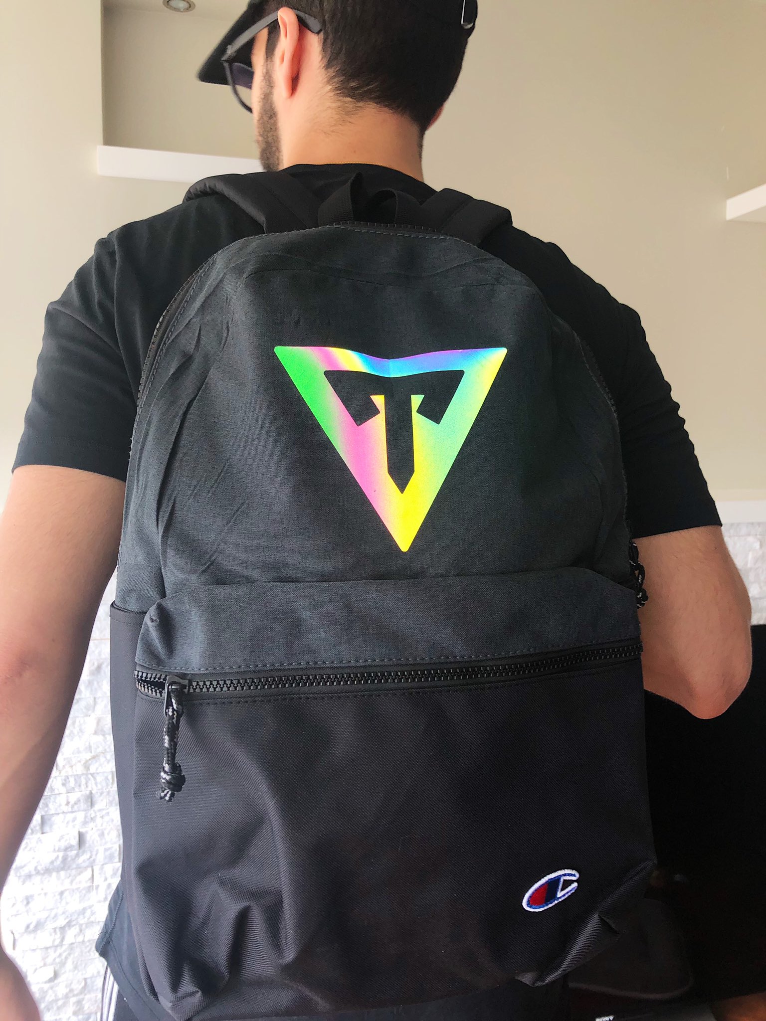 typical gamer champion backpack