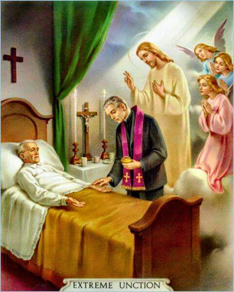 DouayRheims1's tweet photo. The sacraments in pictures: Anointing of the Sick
#Sacraments #CatholicChurch #Christian #AnointingOfTheSick #ExtremeUnction https://t.co/0BUJRWaqRR