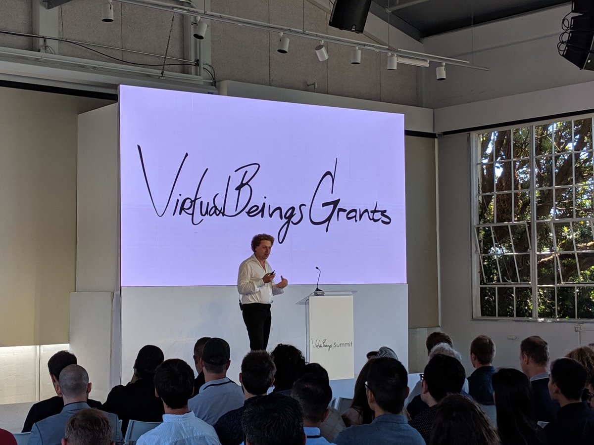 virtual beings tweet media