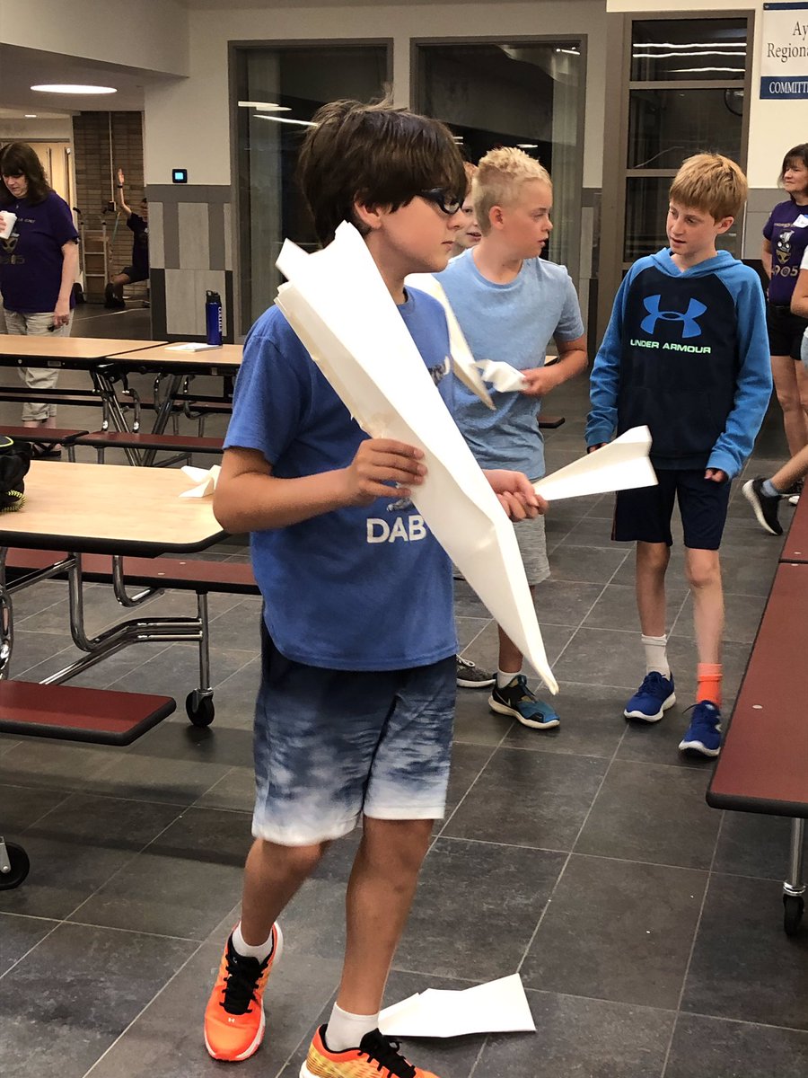We had a fantastic Day 3 of Summer STEM! Today, we tested the aerodynamics of paper airplanes, learned how Earth filters water, about fluids and viscosity, and tested our own bottle rockets! Thank you to Jim VanGilder for talking to us about STEM and helping us learn fluid flow!