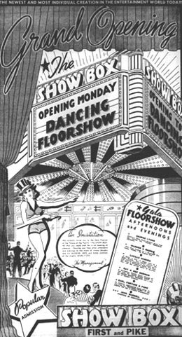 Today marks 80 years since #TheShowbox opened! What does landmark status mean for the future of this historic cultural venue? 

(Photo courtesy of the Seattle PI, 7/23/39)