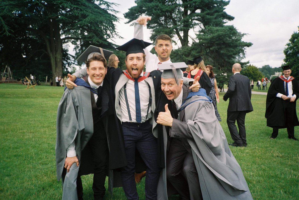 NiallConroy's tweet photo. Graduation was pretty cool, thanks @StaffsFilmMedia for this beautiful photobomb (and all the support over the last 3 years) https://t.co/dxONp2EMfT