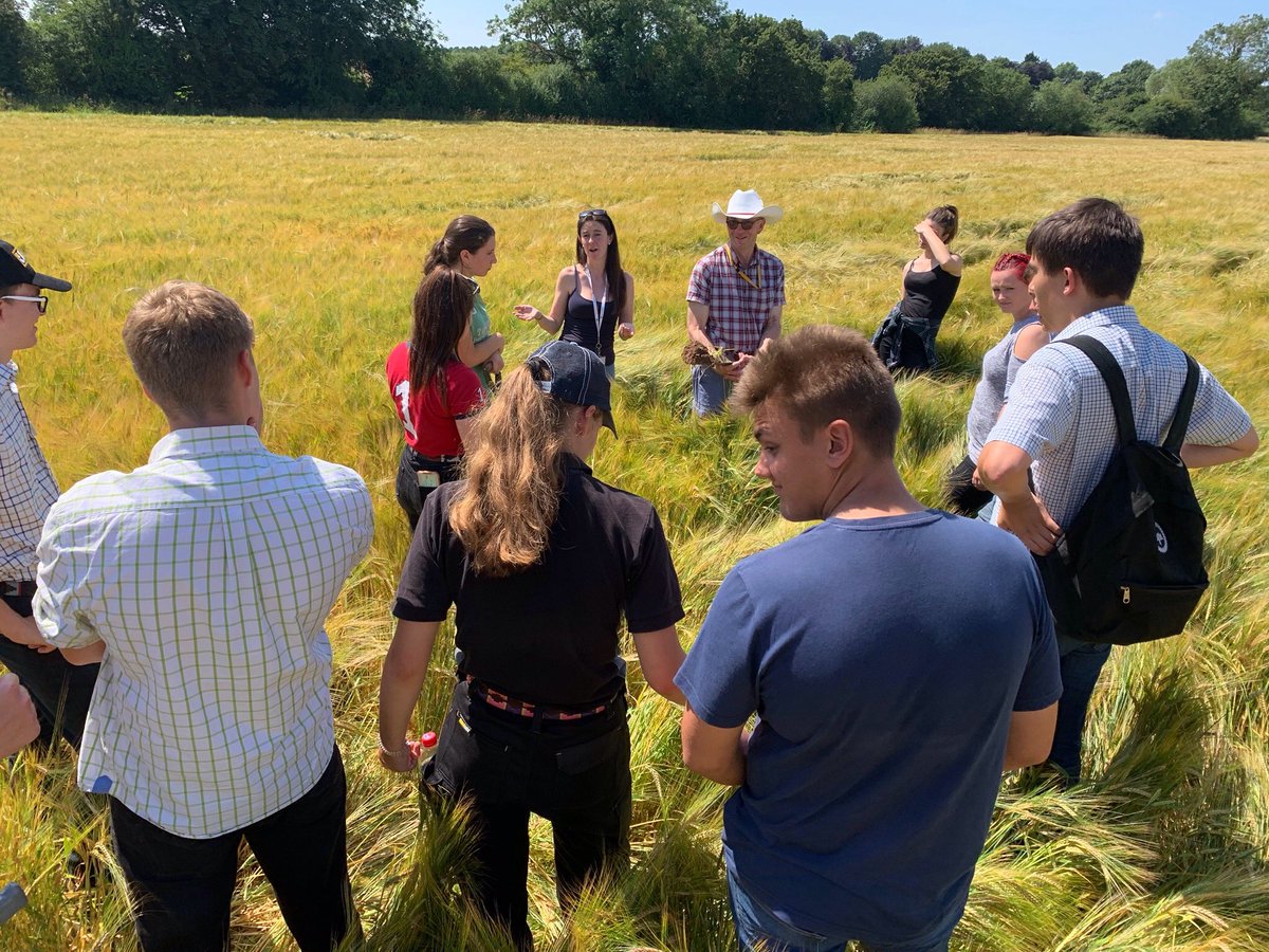 BrackAg's tweet photo. Some of the students planning to study Agriculture with us in September braved the heat for a taster day this week. They're looking like another great bunch so we all have our fingers crossed for the #GCSEs2019 https://t.co/BVTAkCGkud