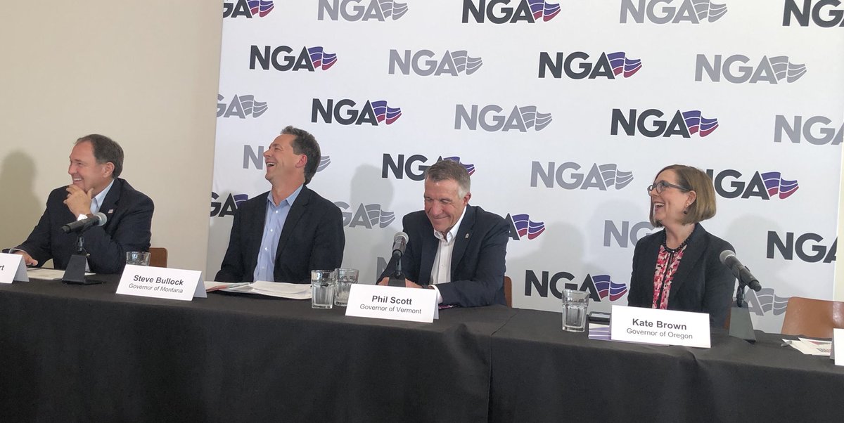 Thank you <a href="/GovHerbert/">Gary R. Herbert</a> for convening and <a href="/NatlGovsAssoc/">NGA</a> for launching the outdoor recreation learning network. Looking forward to learning about what other states are doing to promote outdoor recreation. #NGAinSLC #vtpoli