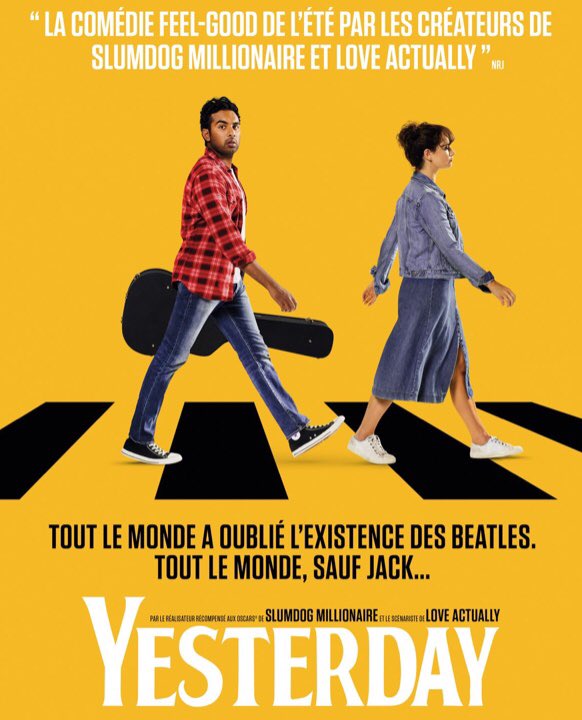GeorgesLangRTL's tweet photo. Avec cette chaleur, je me suis réfugié dans un cinéma climatisé pour voir le film "Yesterday". Vous aimez les #Beatles, je vous le conseille. Il faut être dingue pour écrire un scenar pareil. C’est avec #EdSheehan qui joue son propre rôle ➡️ https://t.co/iRQ8TsdxEq via @YouTube https://t.co/5EGtqDBowM